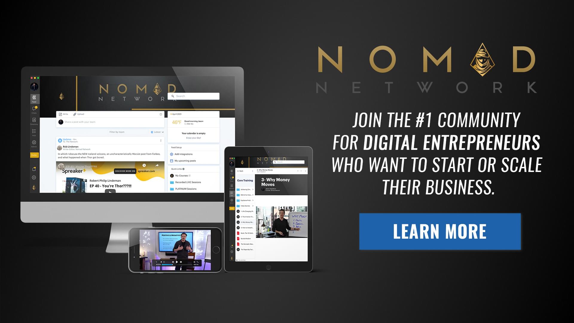 NOMAD Network A community for digital entrepreneurs